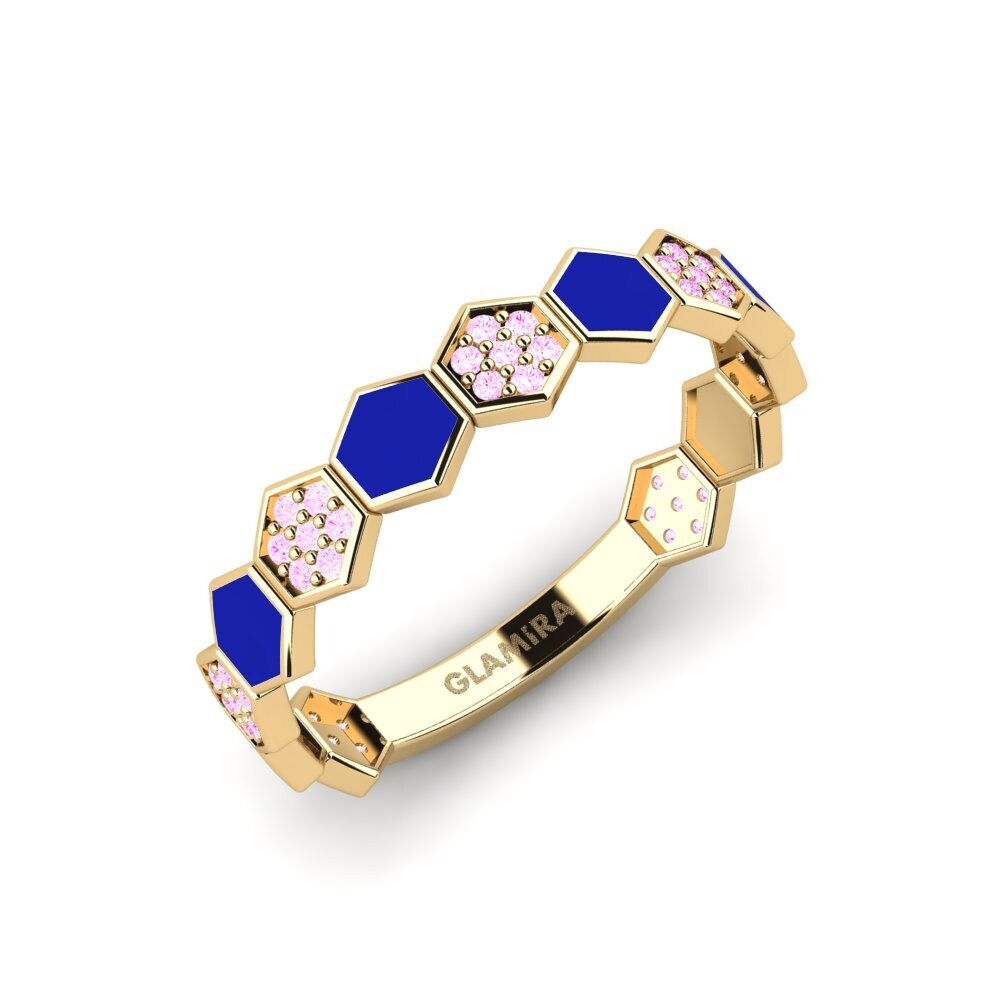 Rosa Saphir Ring Xanthus