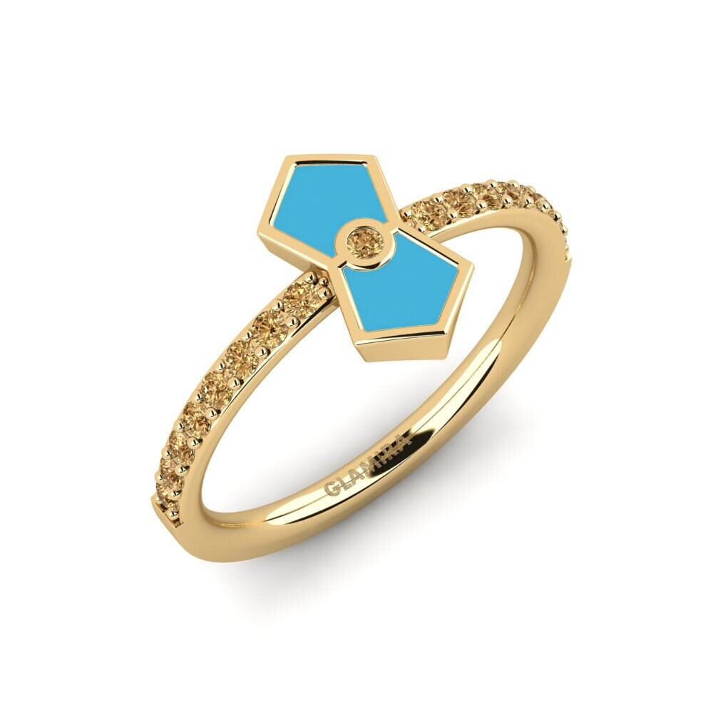 Brown Diamond Ring Xentosa