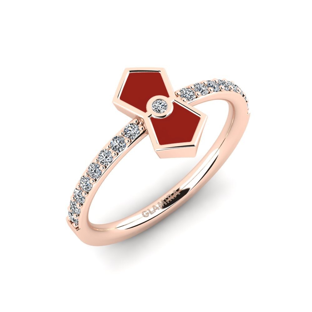 Rotgold 585 Ring Xentosa