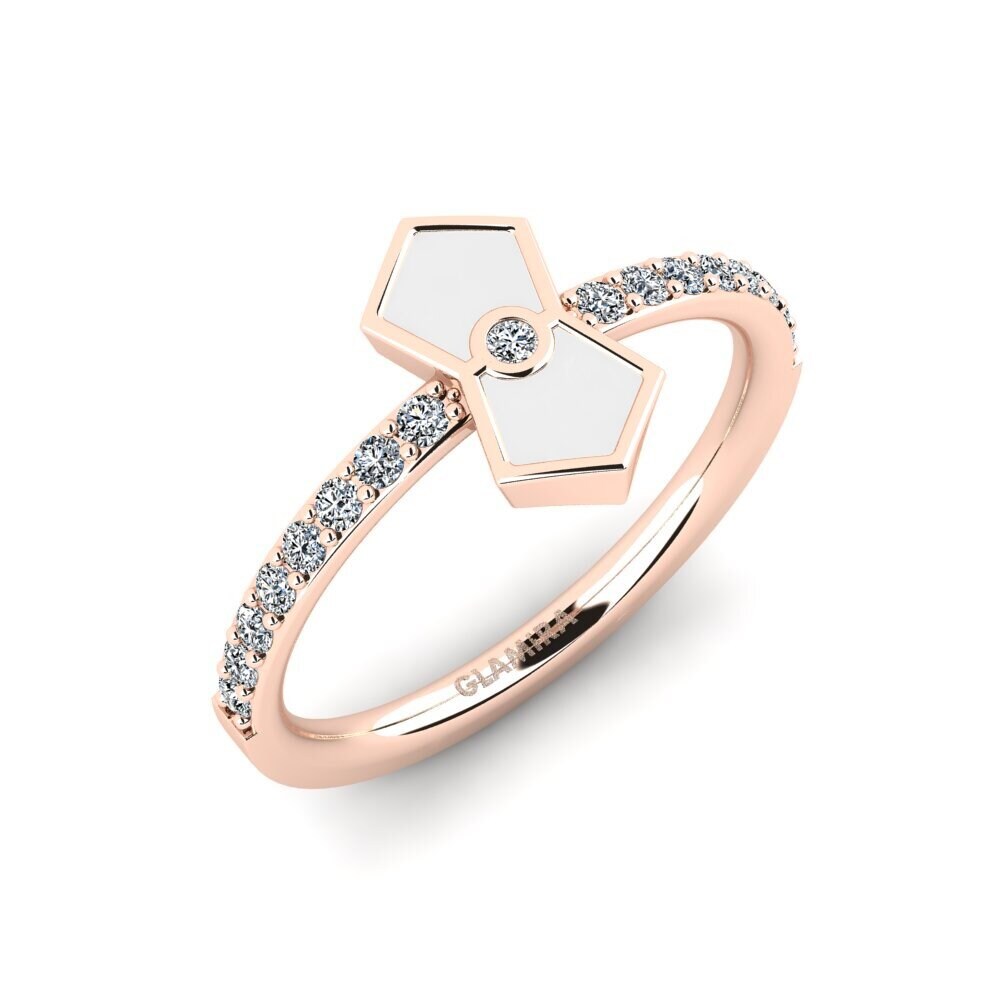 Rotgold 750 Ring Xentosa