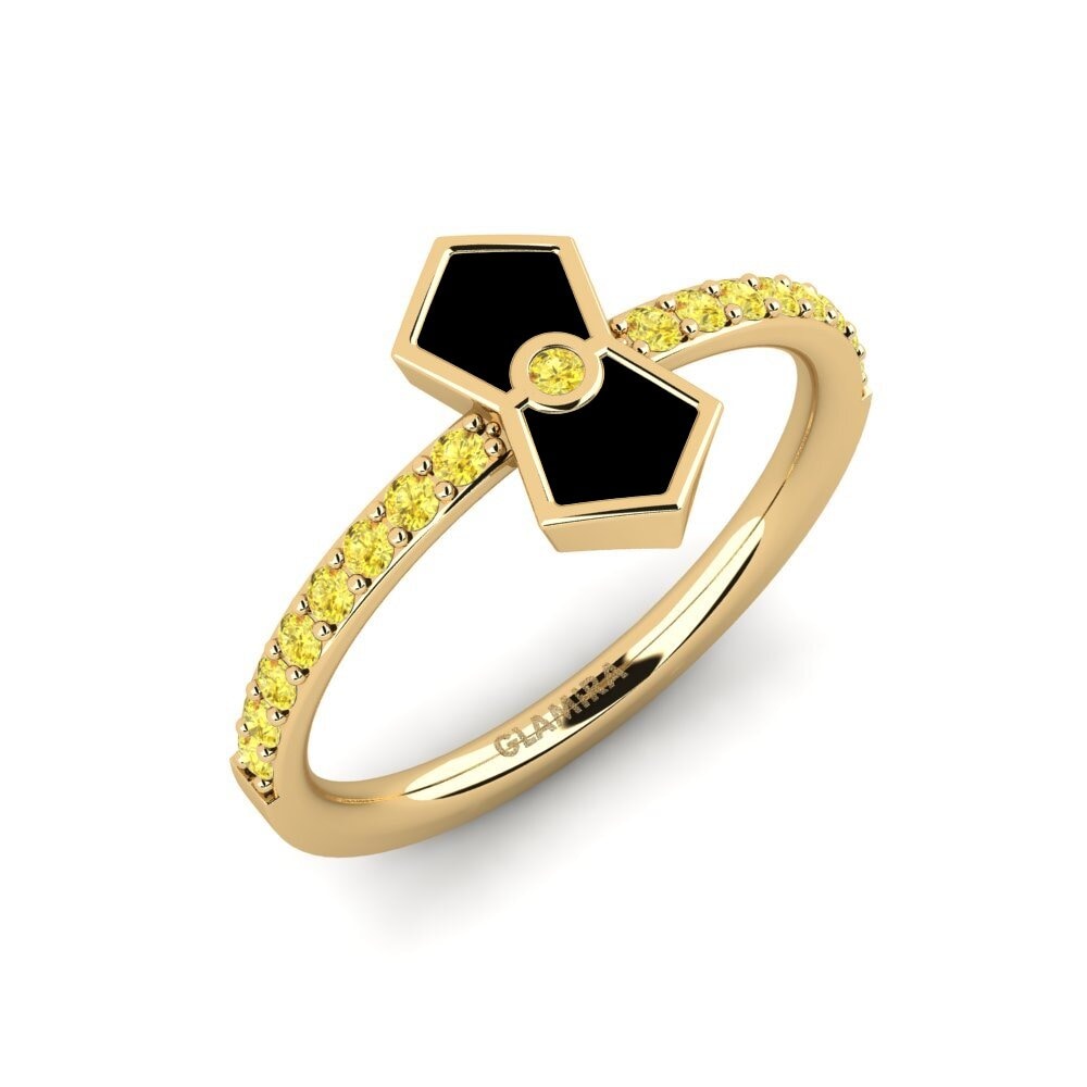 Yellow Sapphire Ring Xentosa