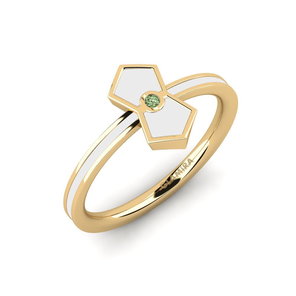 Diamante Verde Anillo Xentosan
