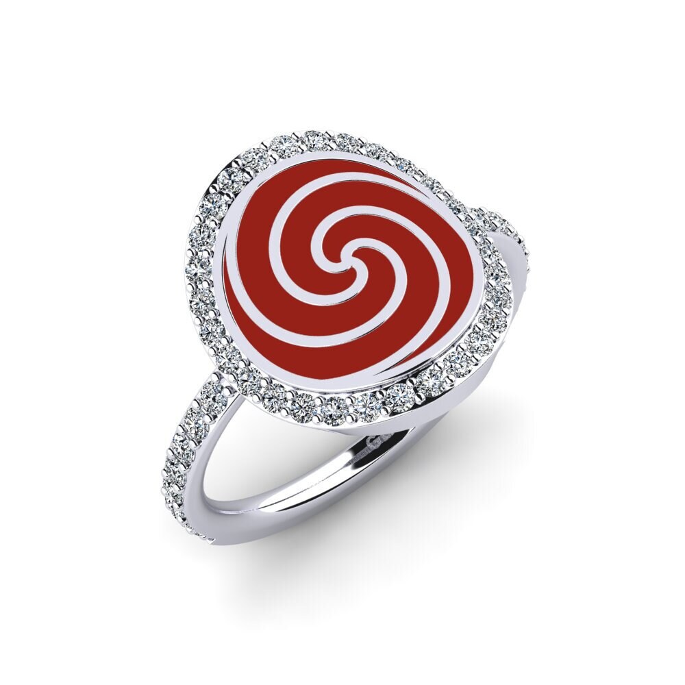 White Silver Ring Xepalta