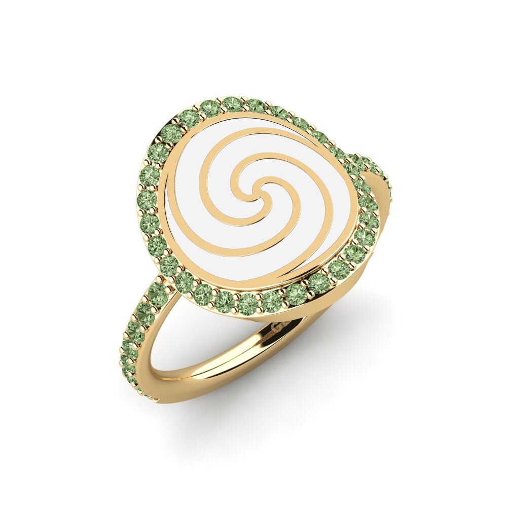 Diamante Verde Anillo Xepalta