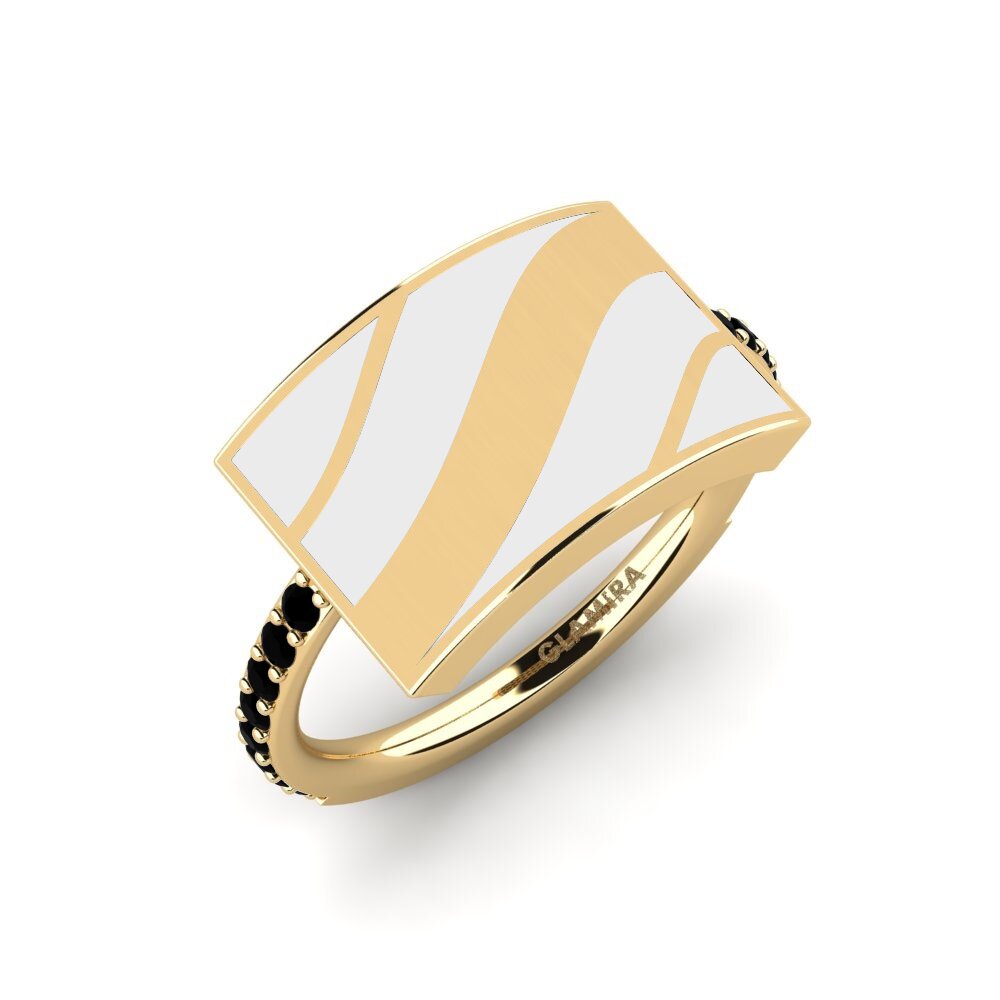 Diamante Negro Anillo Xertoma