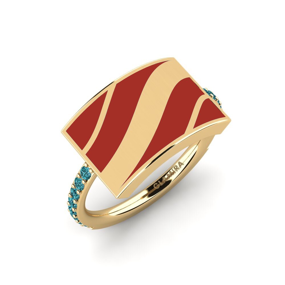 Blauer Diamant Ring Xertoma