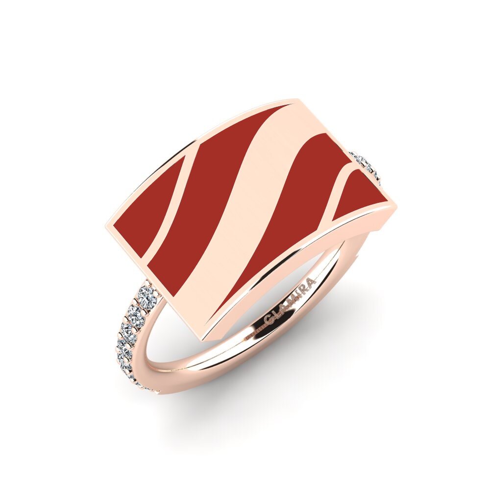 Rotgold 585 Ring Xertoma