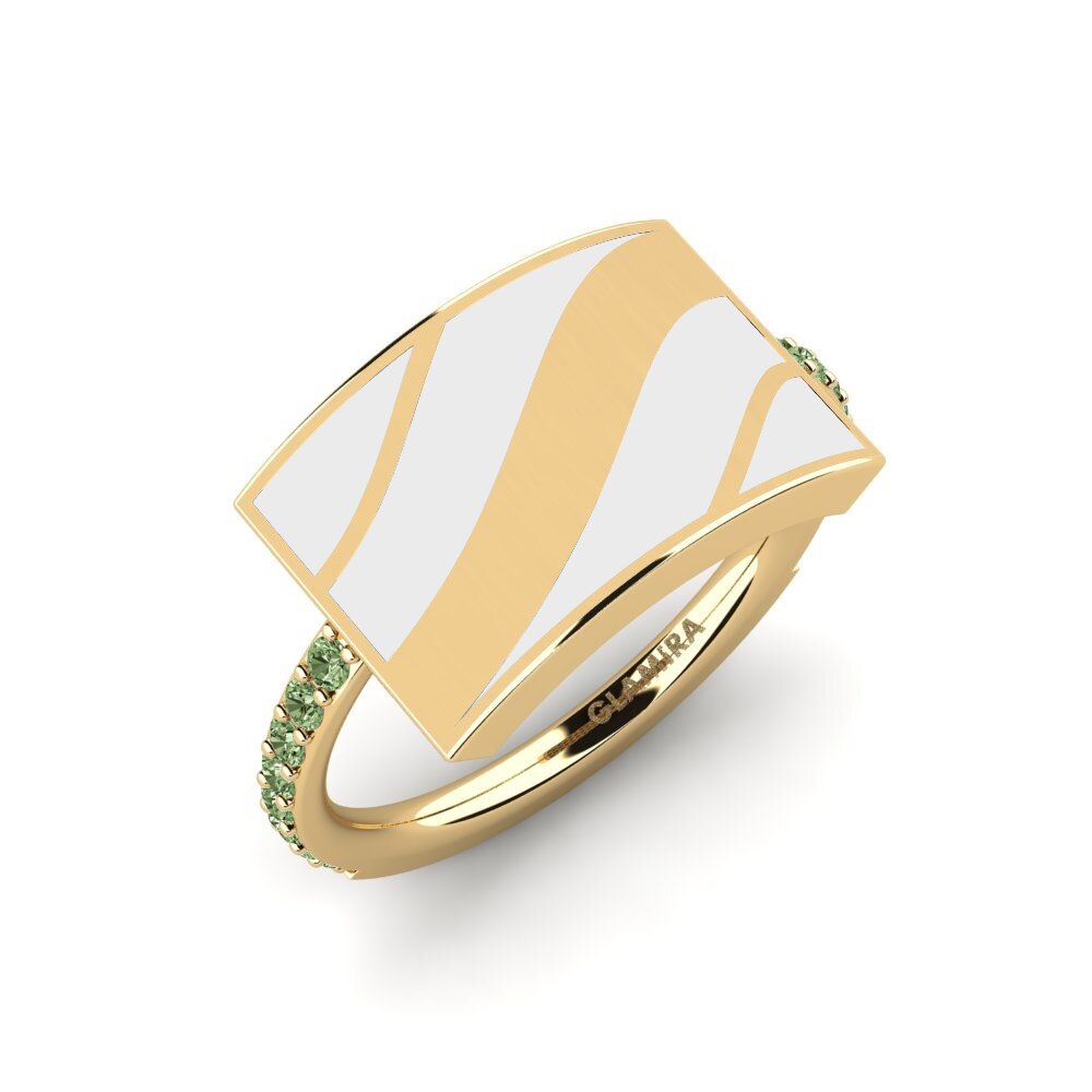 Diamante Verde Anillo Xertoma