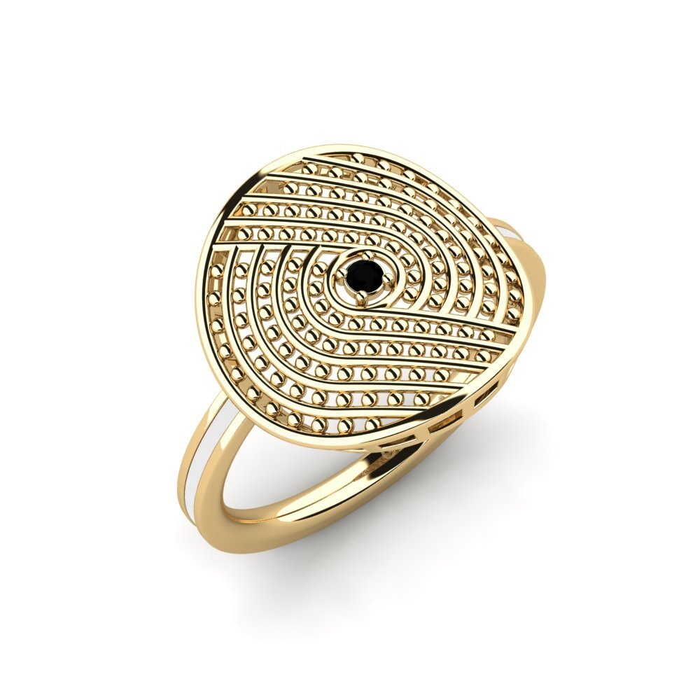 Diamante Negro Anillo Xertopla