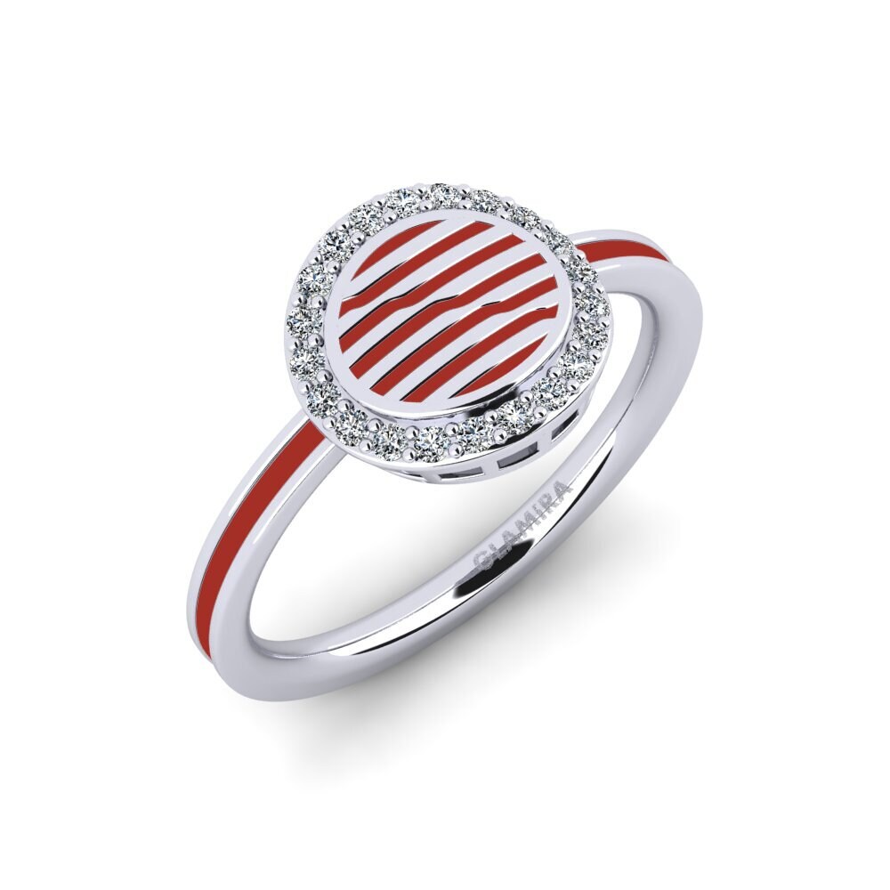 White Silver Ring Yandijak