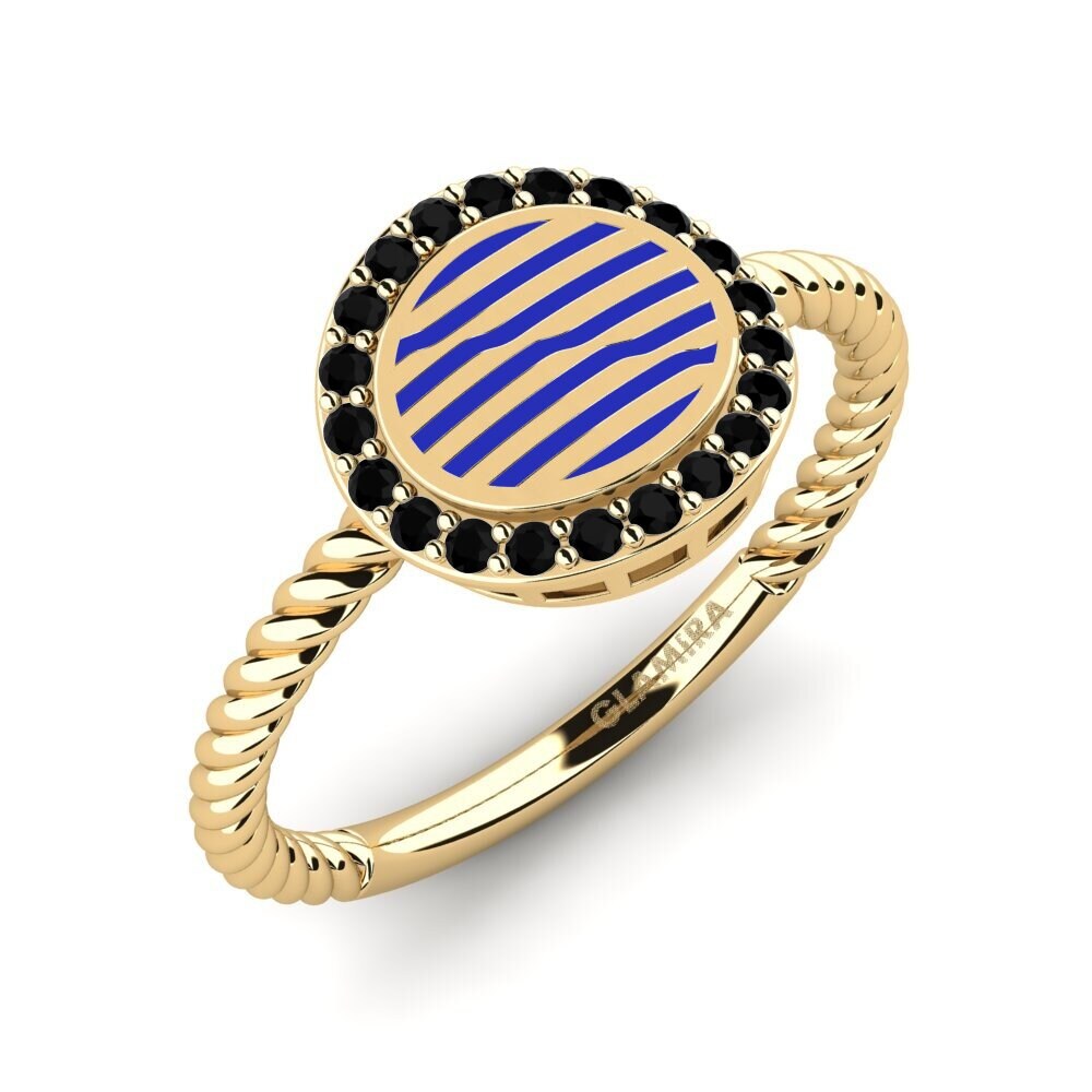 Schwarzer Saphir Ring Yandijal