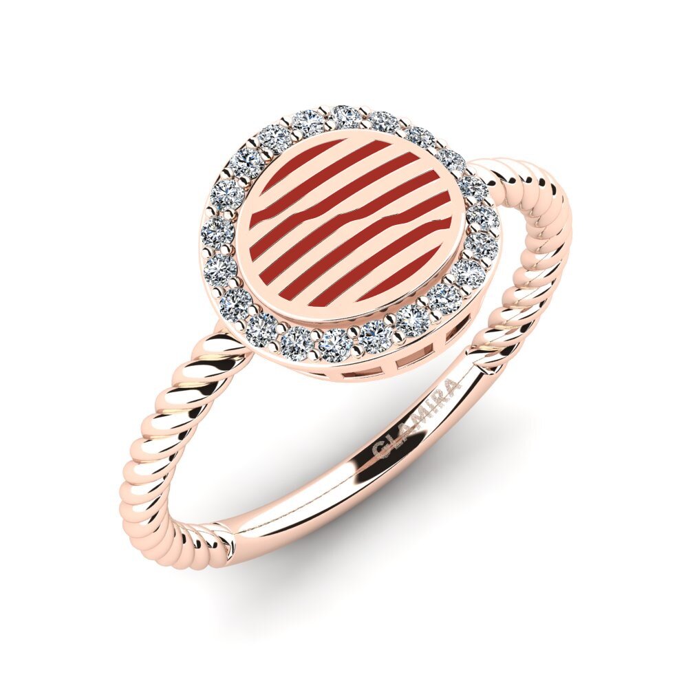 Rotgold 585 Ring Yandijal