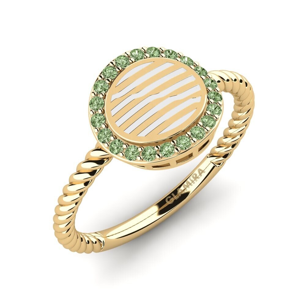 Diamante Verde Anillo Yandijal