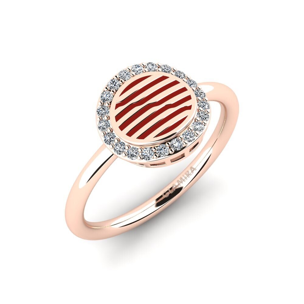Rotgold 585 Ring Yandinaj