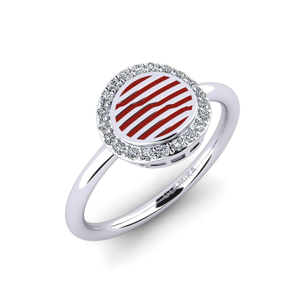 White Silver Ring Yandinaj