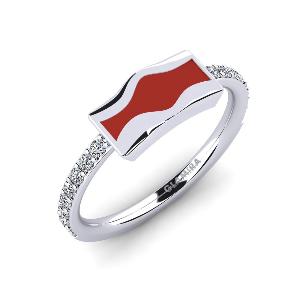 White Silver Ring Yandinan