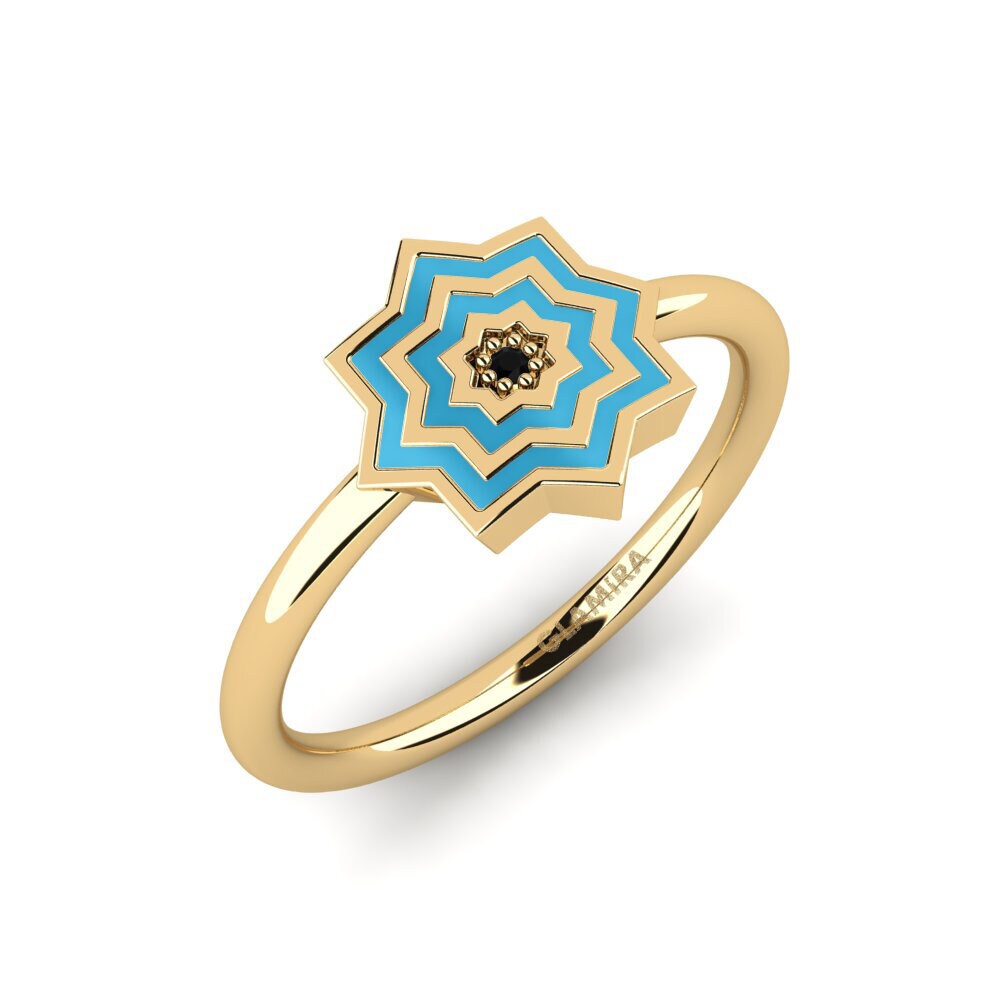 Black Sapphire Ring Yandinaw