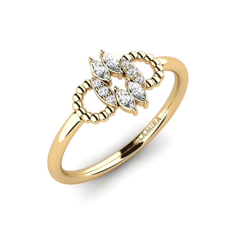 Marquise Moissanite Ring Zoret