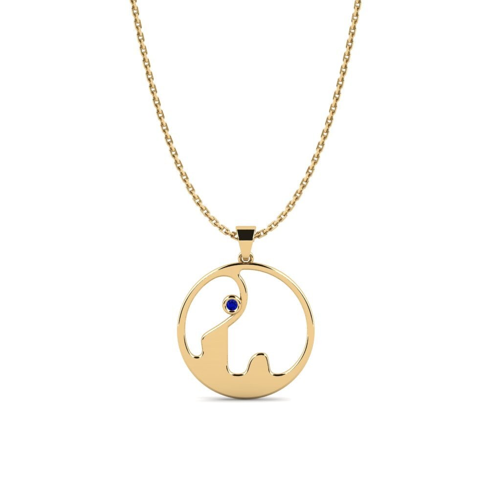 Sapphire Women's Pendant Emi