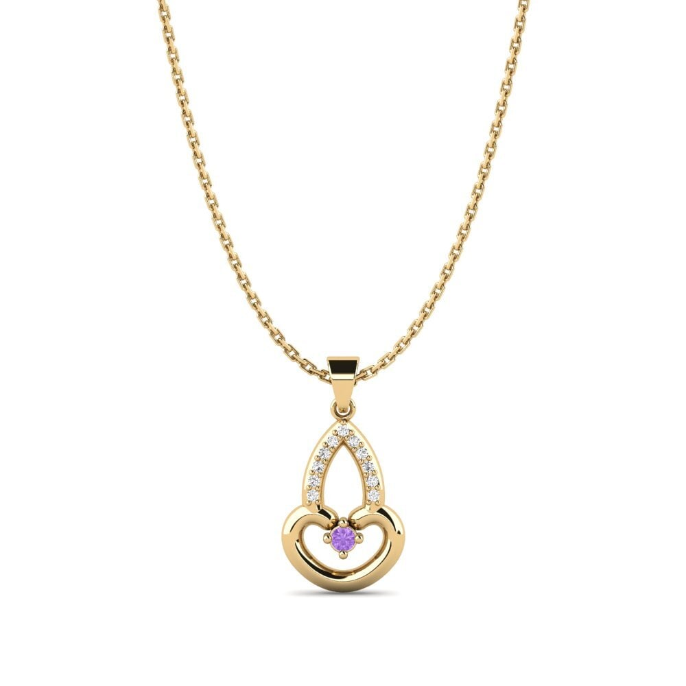 Amethyst Women's Pendant Emon