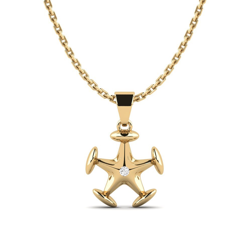 Moissanite Women's Pendant Soist