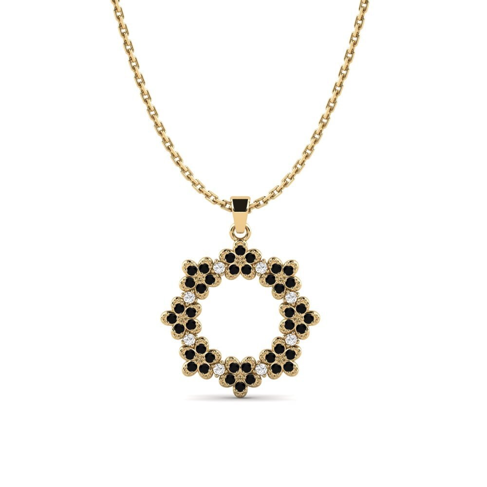 Black Onyx Women's Pendant Sola