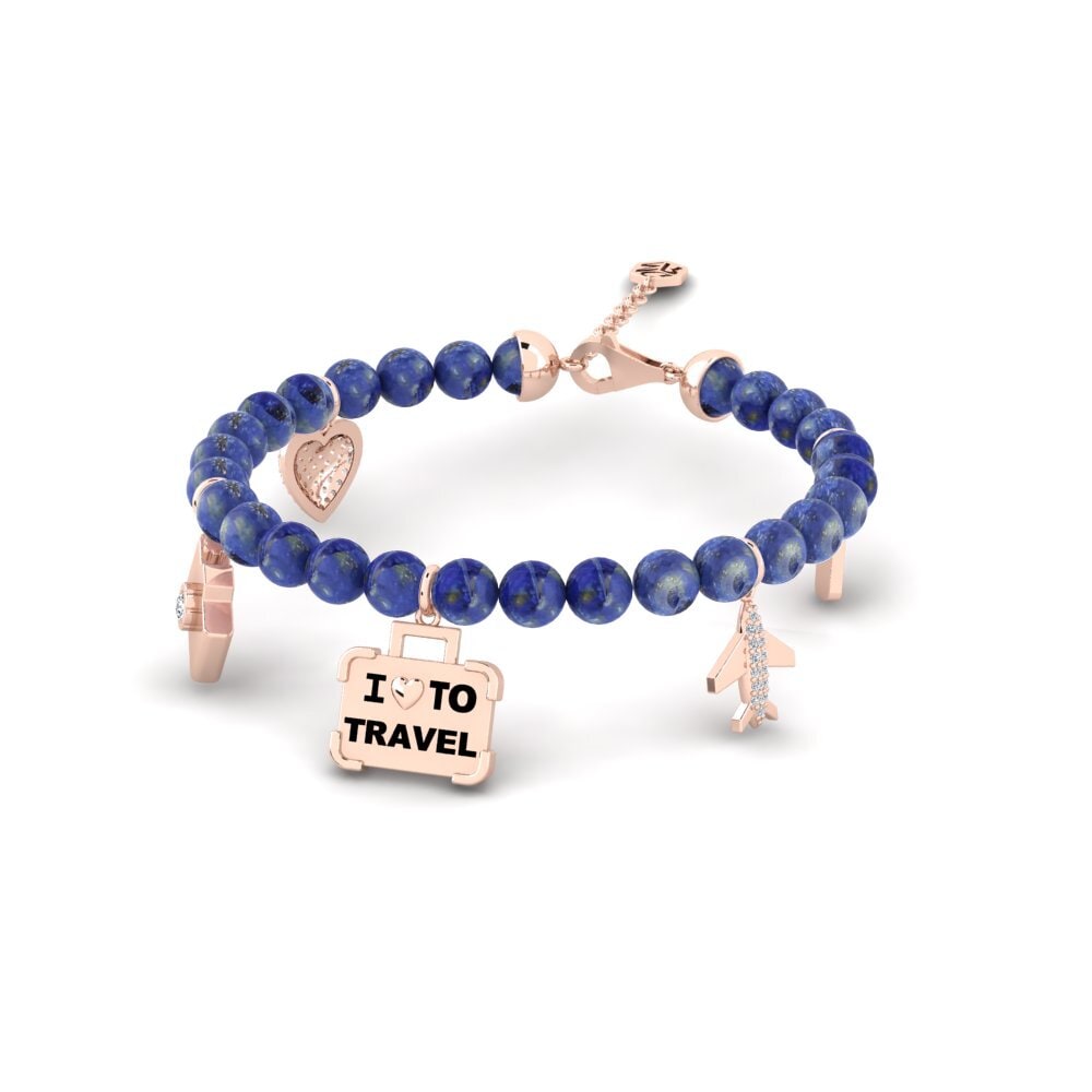 Oro Rosso 750 Bracciale da donna Alegre