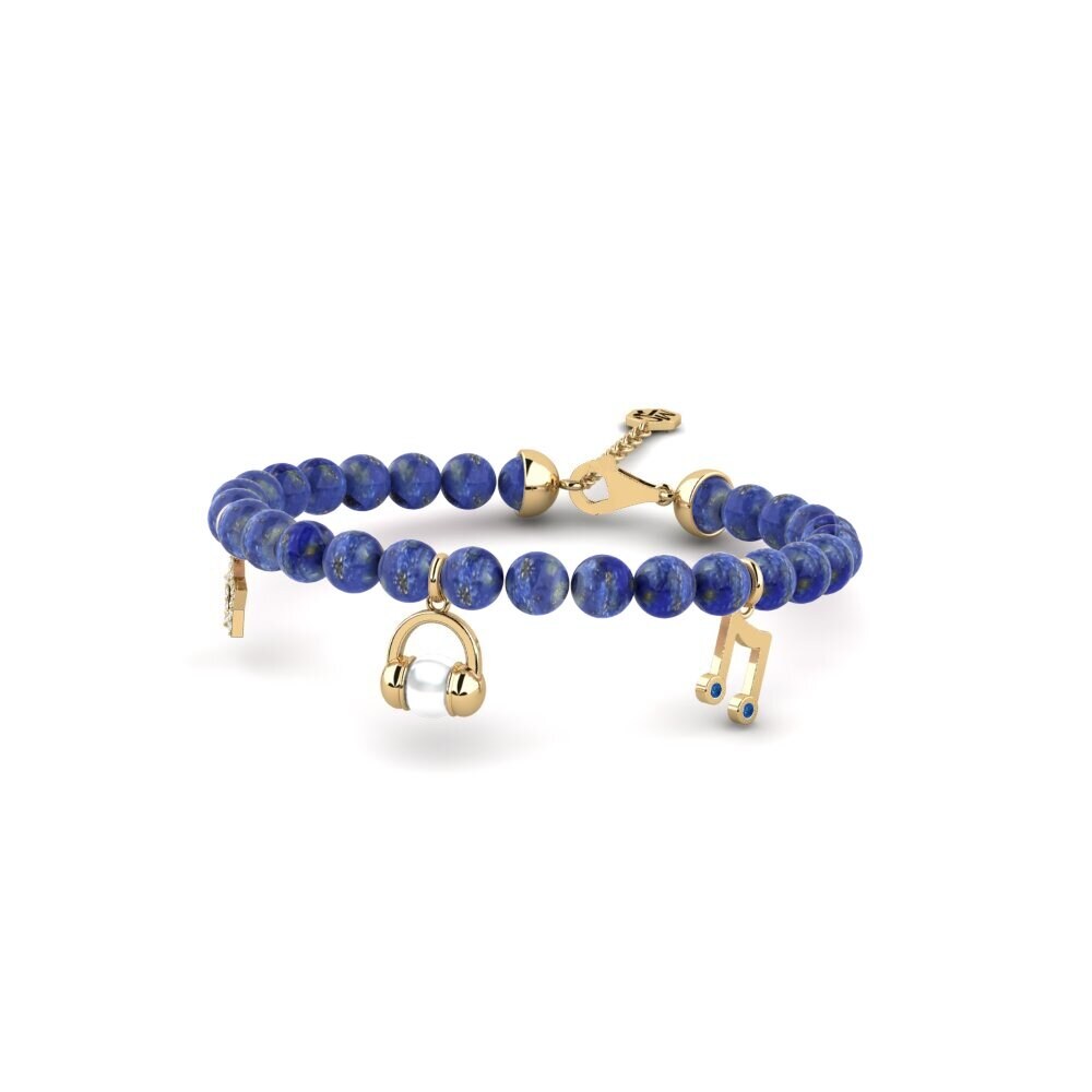 Circonita Azul Oscuro Pulsera de Mujer Essanyu