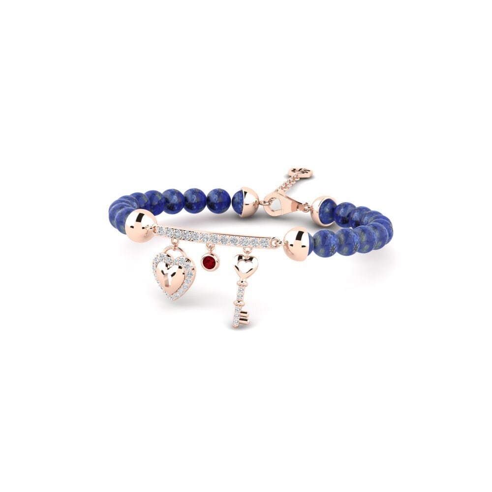 Oro Rosso 750 Bracciale da donna Joyeux