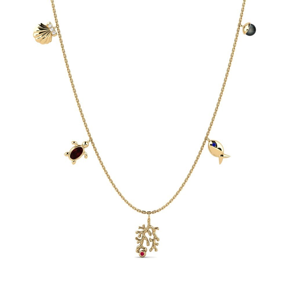 Lucky Garnet Necklaces