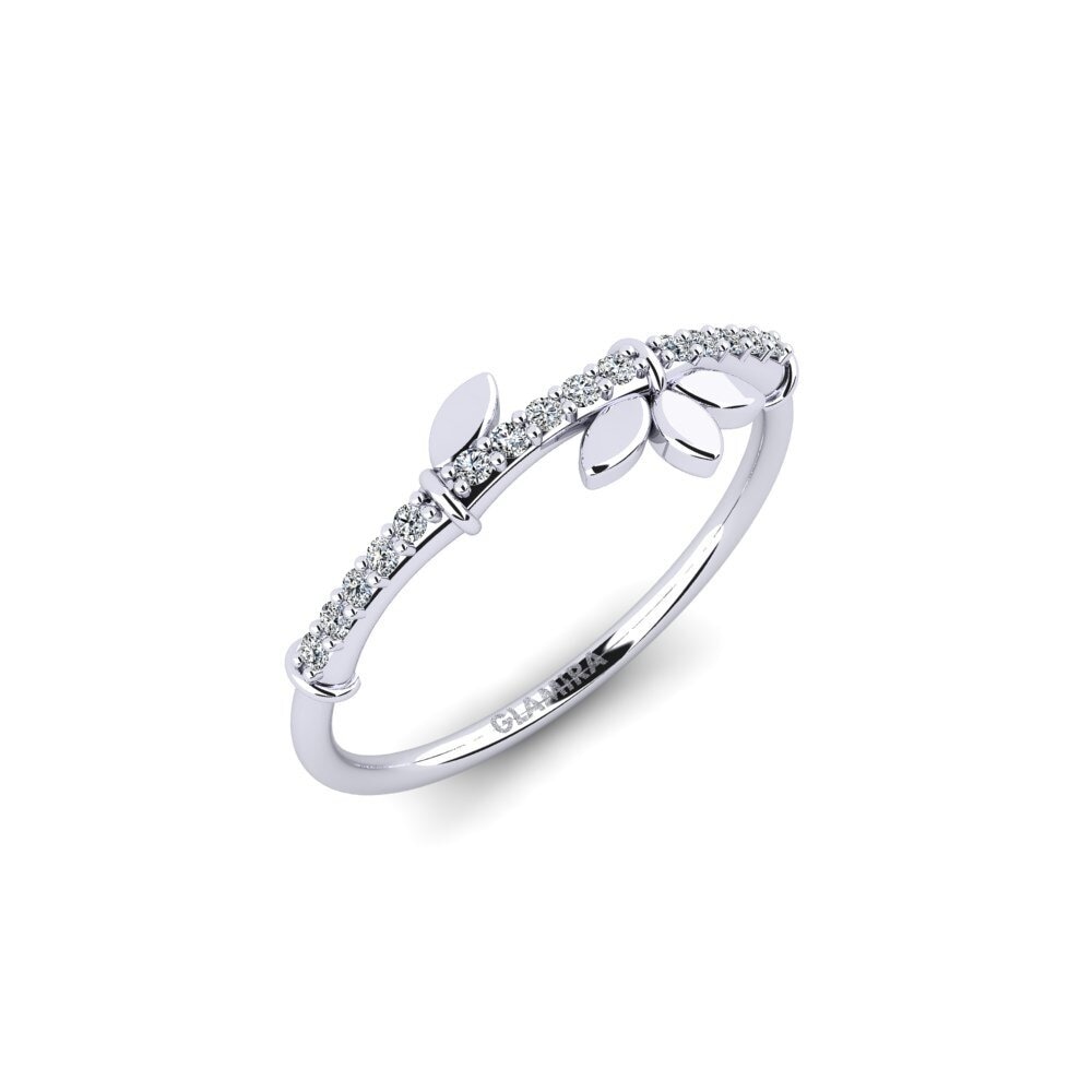 950 Platinum Zirconia Ring Nineveh
