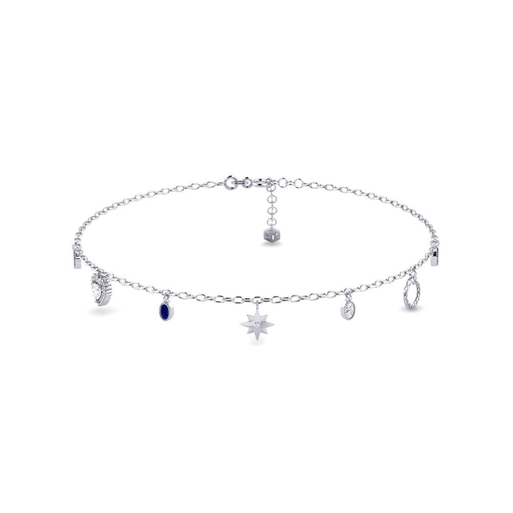 Argento 925 Cavigliera da donna Peekskill