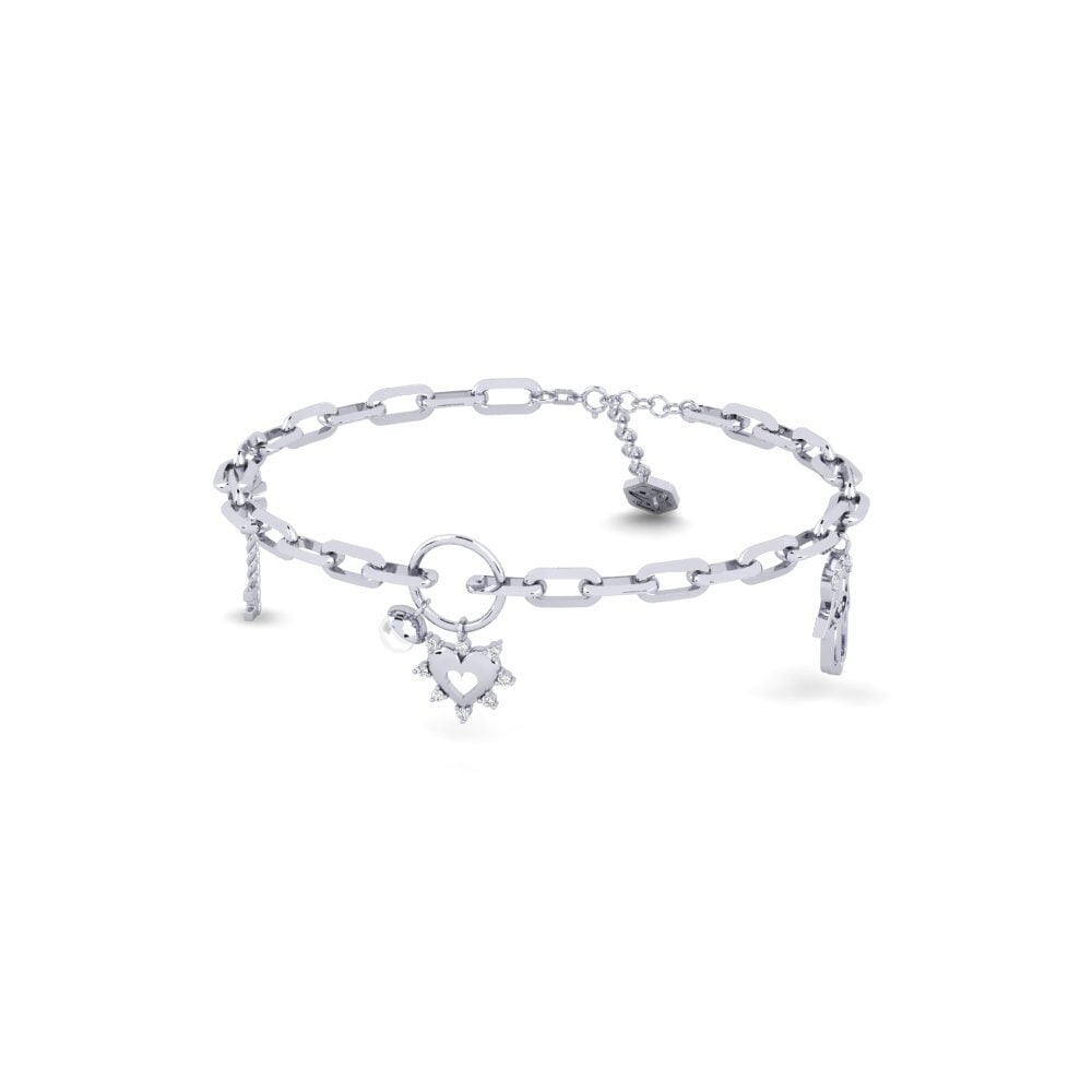 Argento 925 Bracciale graffetta Selfoss