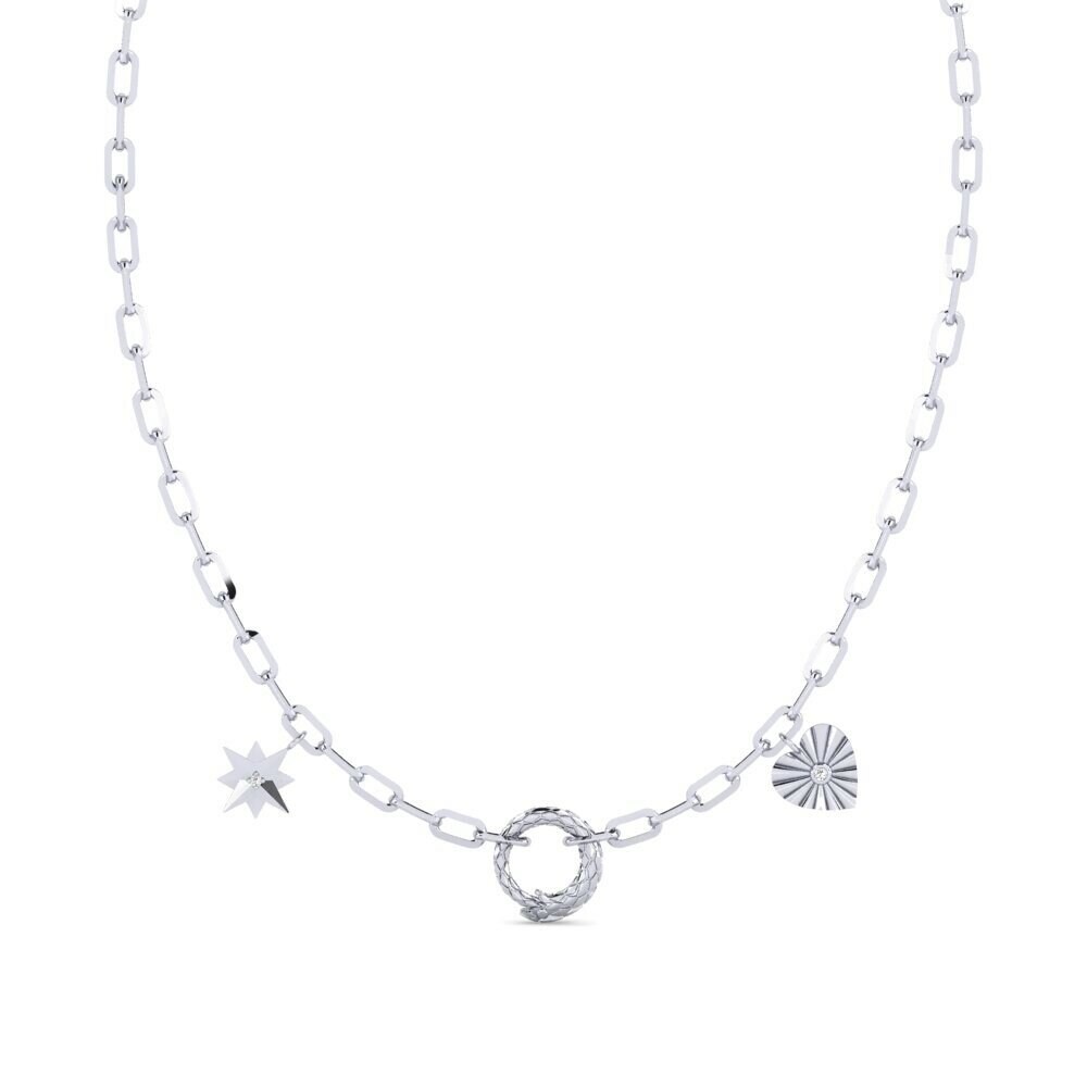 Argento 925 Collana graffetta Soroti