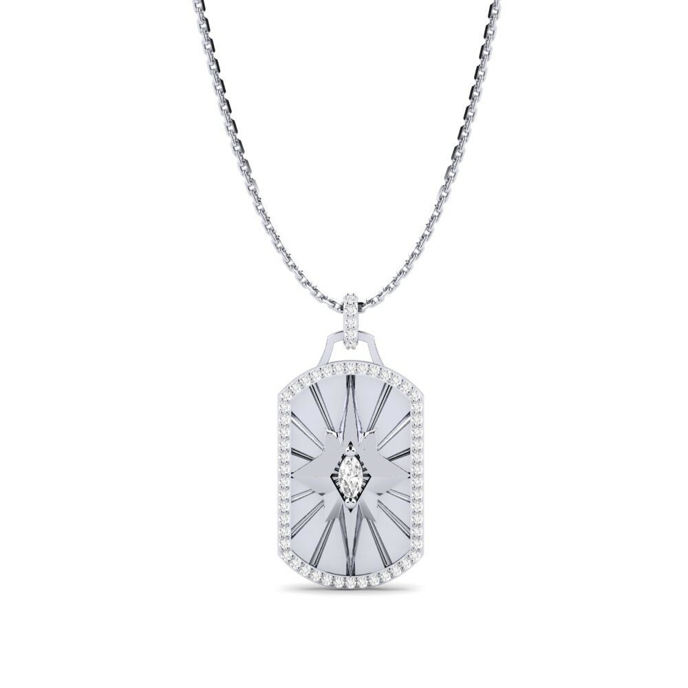 Argento 925 Ciondolo da donna Tampere