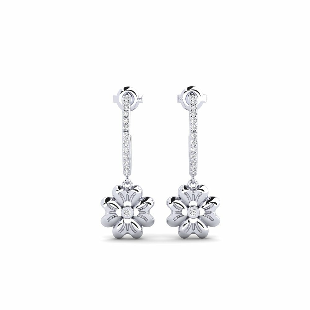 Argento 925 Orecchino da donna Teplice - A