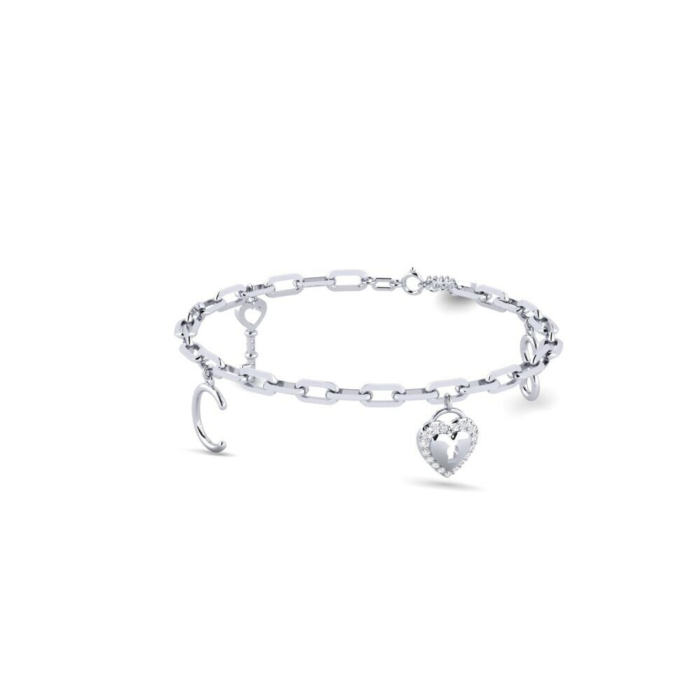Argento 925 Bracciale graffetta Thabileng - C
