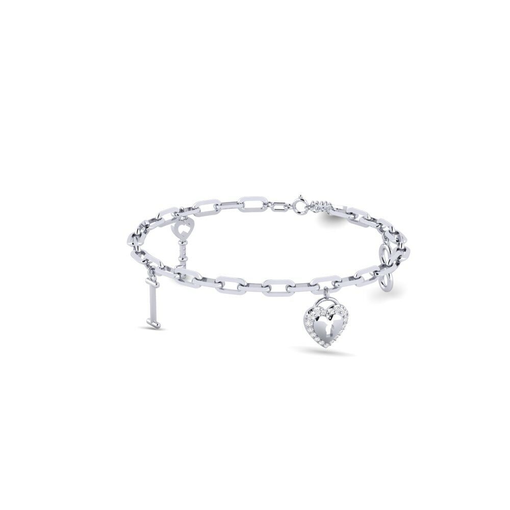 Argento 925 Bracciale graffetta Thabileng - I