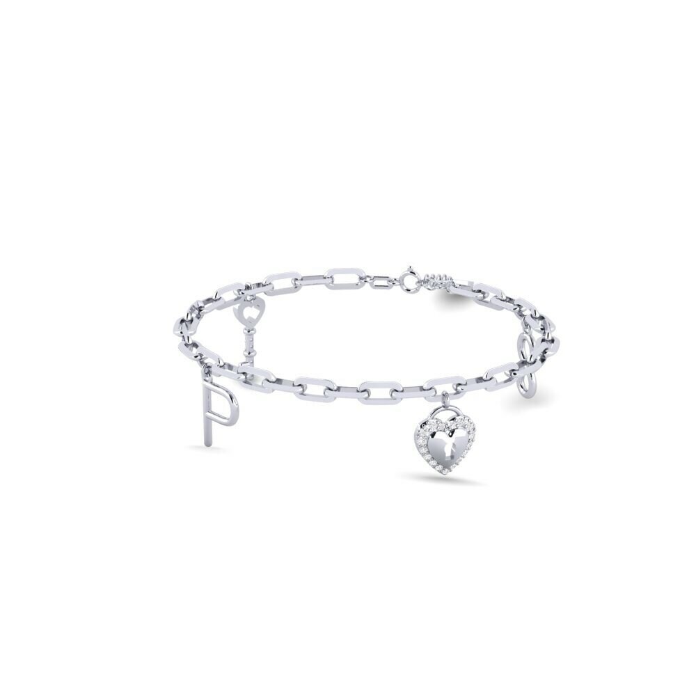 Argento 925 Bracciale graffetta Thabileng - P