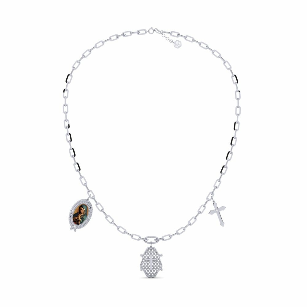 Argento 925 Collana graffetta Tuilian