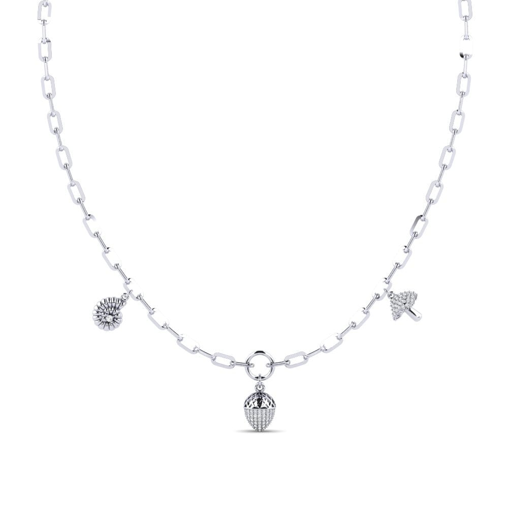 Argento 925 Collana graffetta Butosus