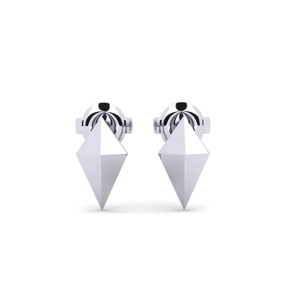 950 Platinum Earring Gomati