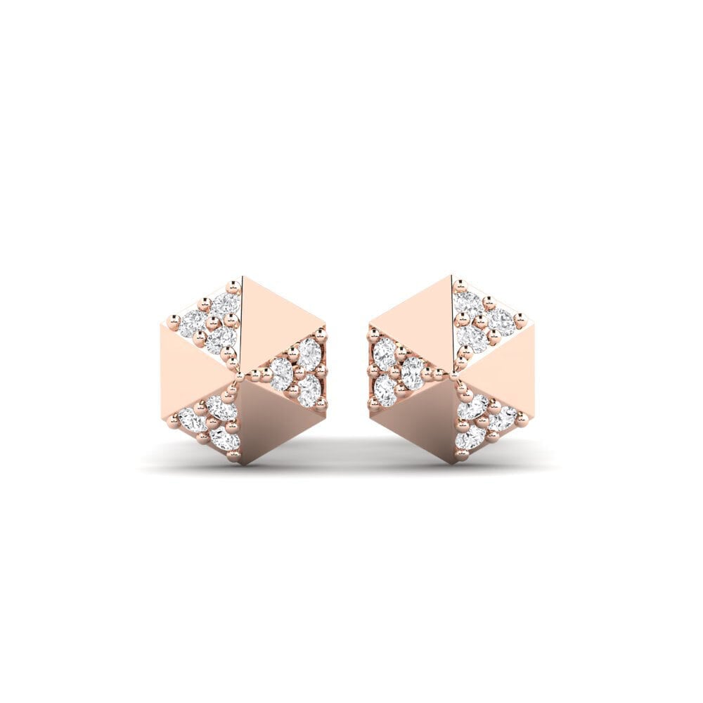 Oro Rosso 750 Orecchino da donna Hedle