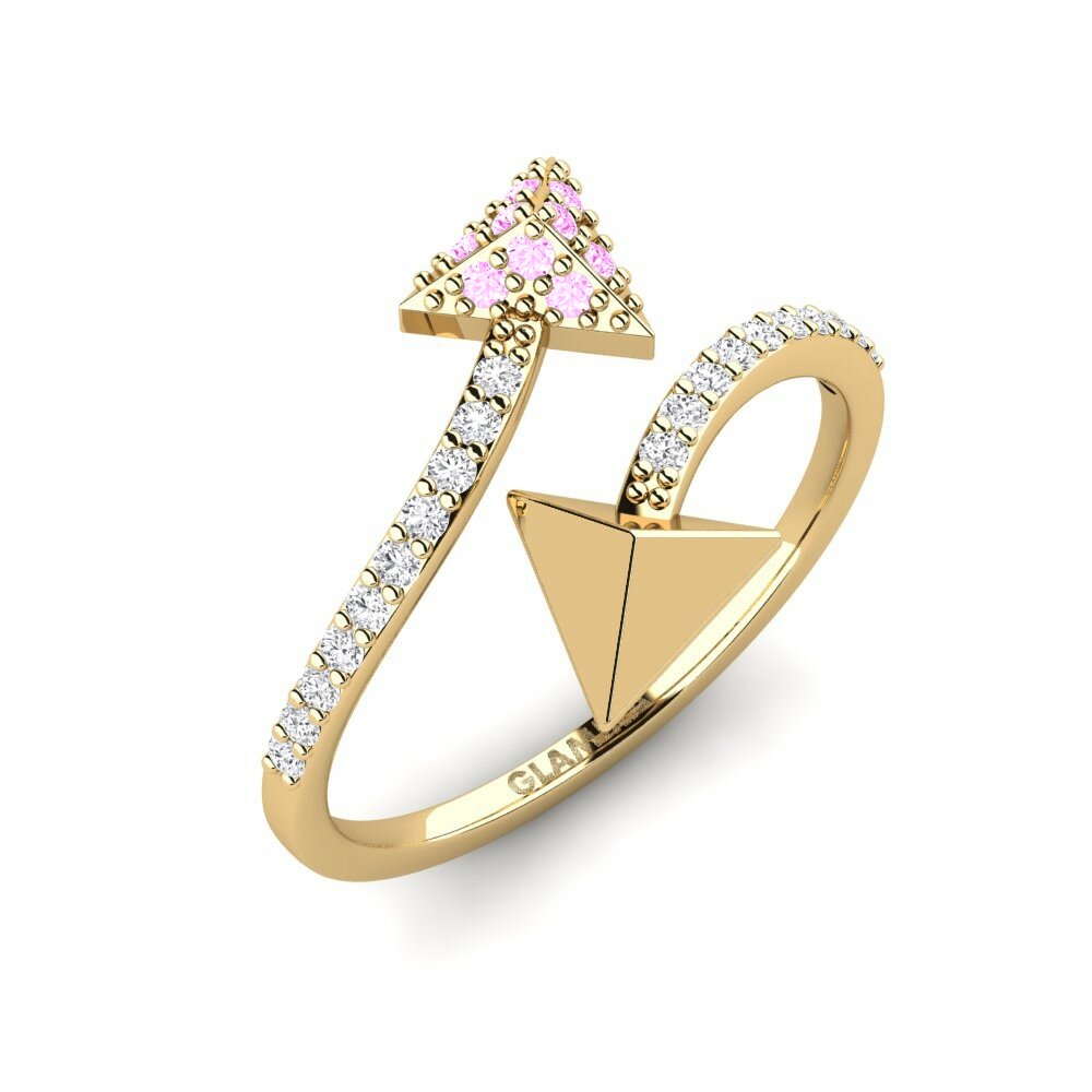 Saphir Rose Bague Hilditch