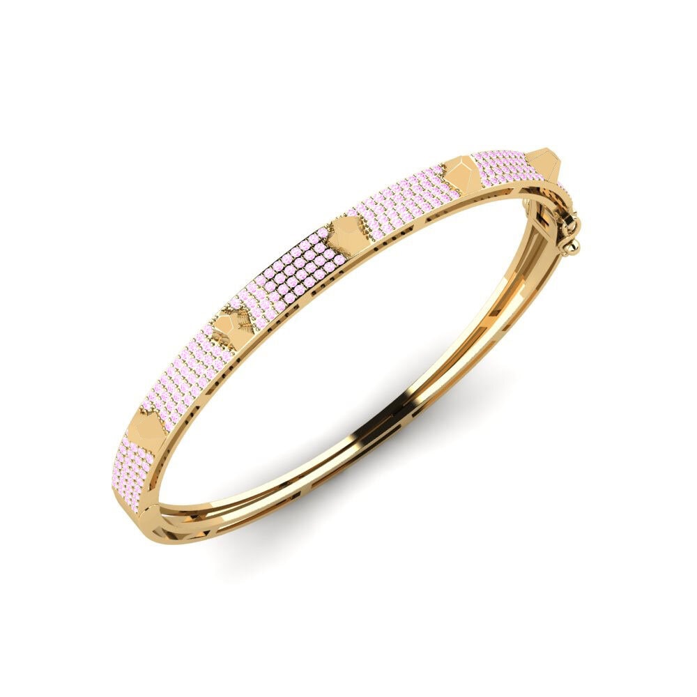 Saphir Rose Bracelet jonc femme Infrared