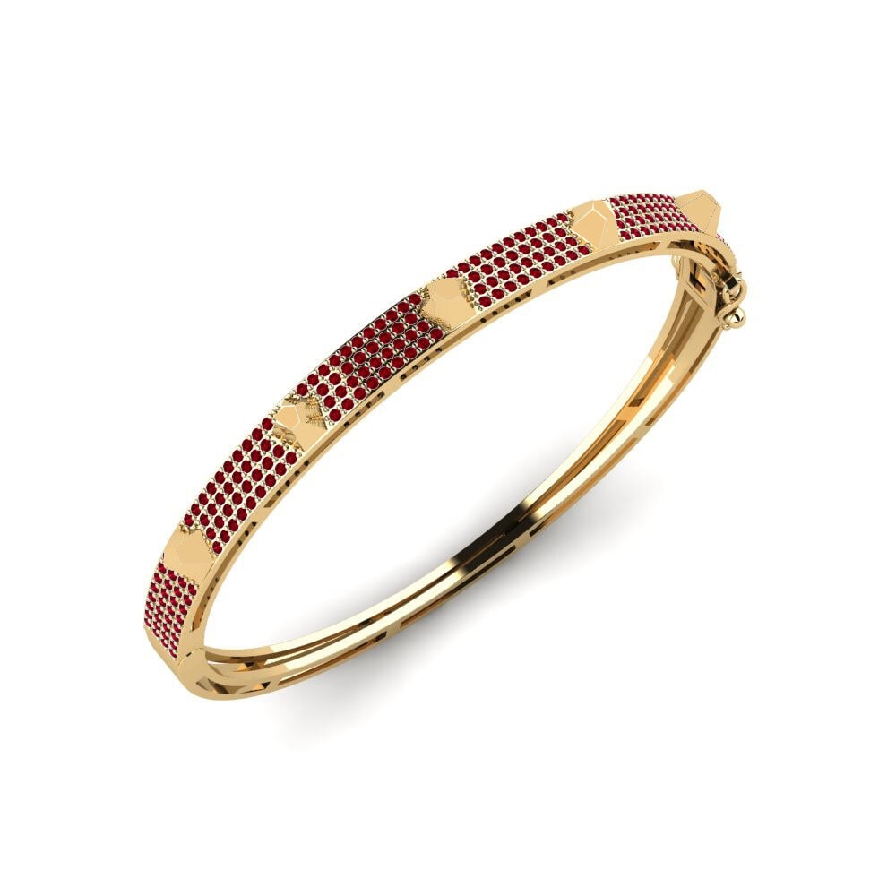 Zircone Rosso Bracciale da donna Infrared
