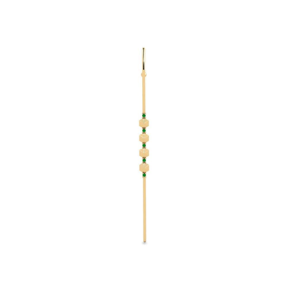 Emerald Ear Piercing Kaadda
