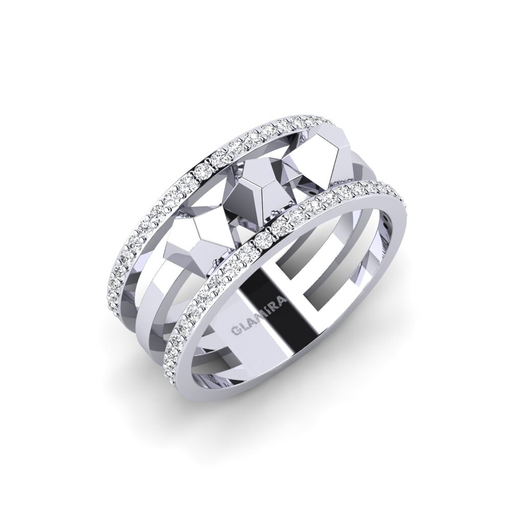 950 Platinum Ring Keplers