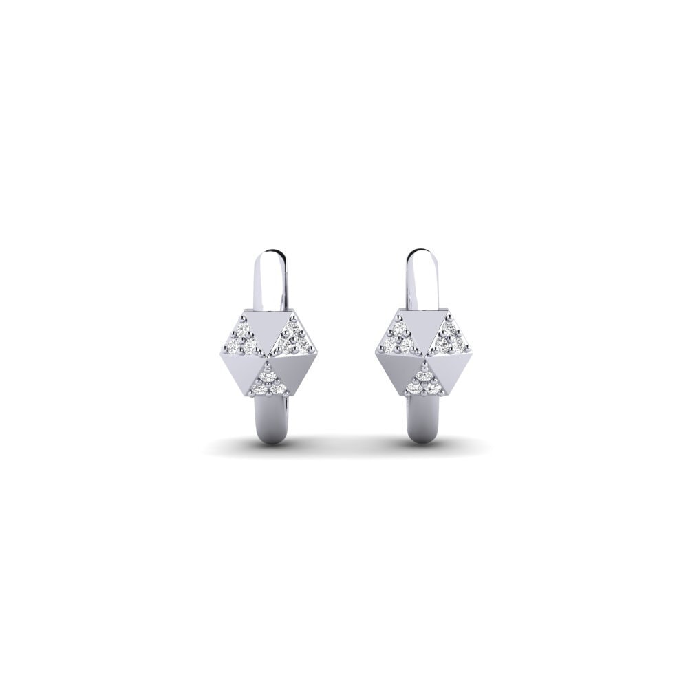 950 Platinum Women's Earring Konektatuta