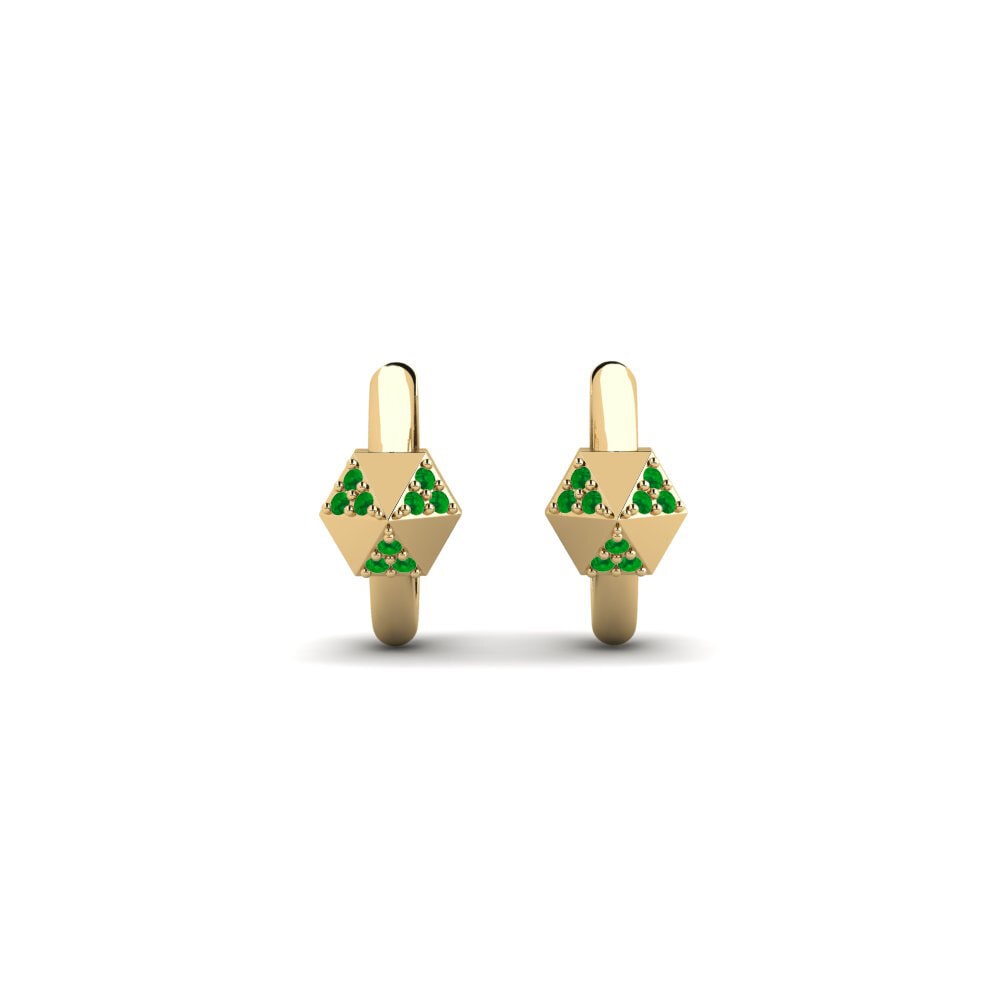 Emerald Women's Earring Konektatuta